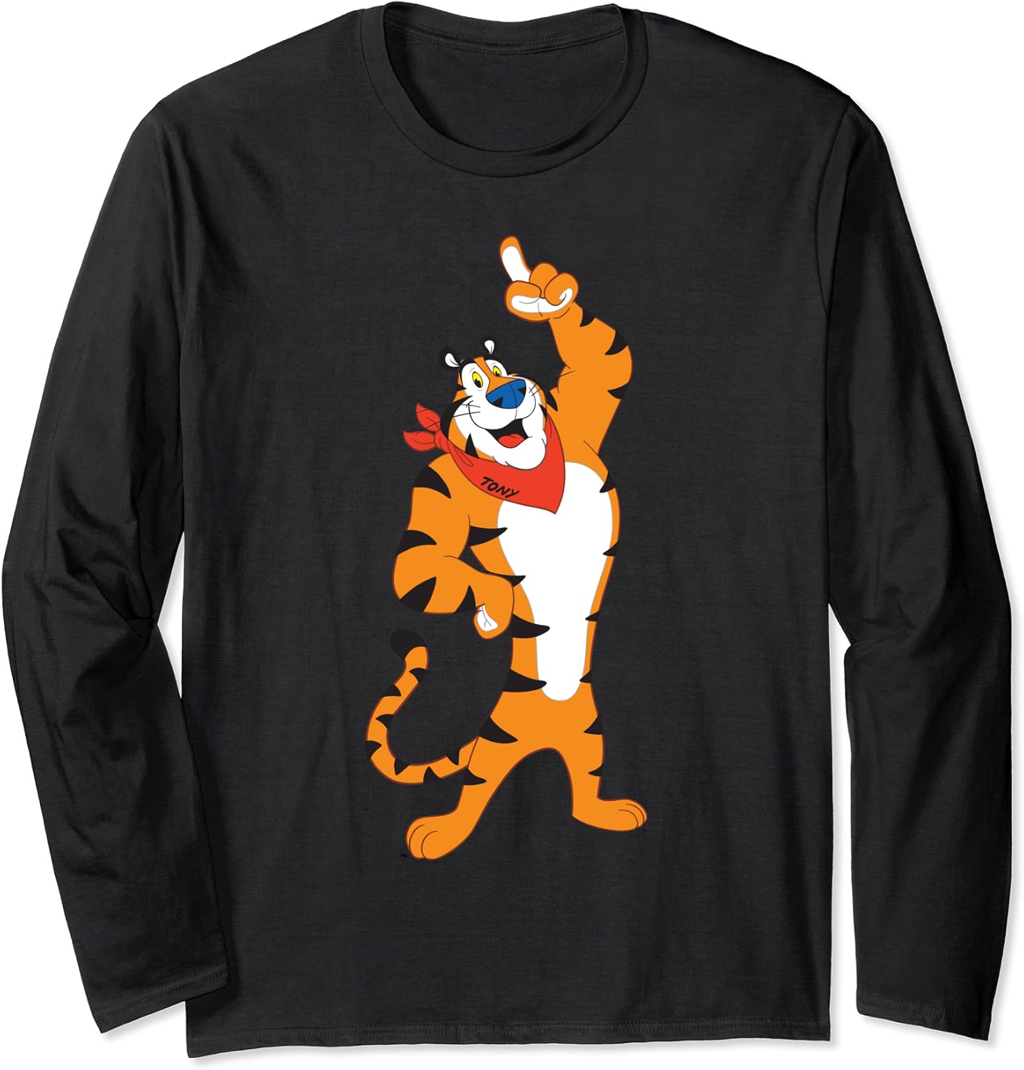 tony the tiger t shirt blue